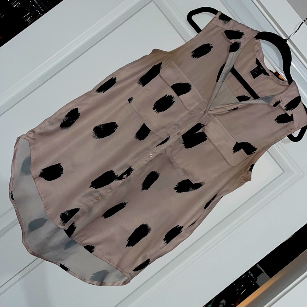 H&M button up tank